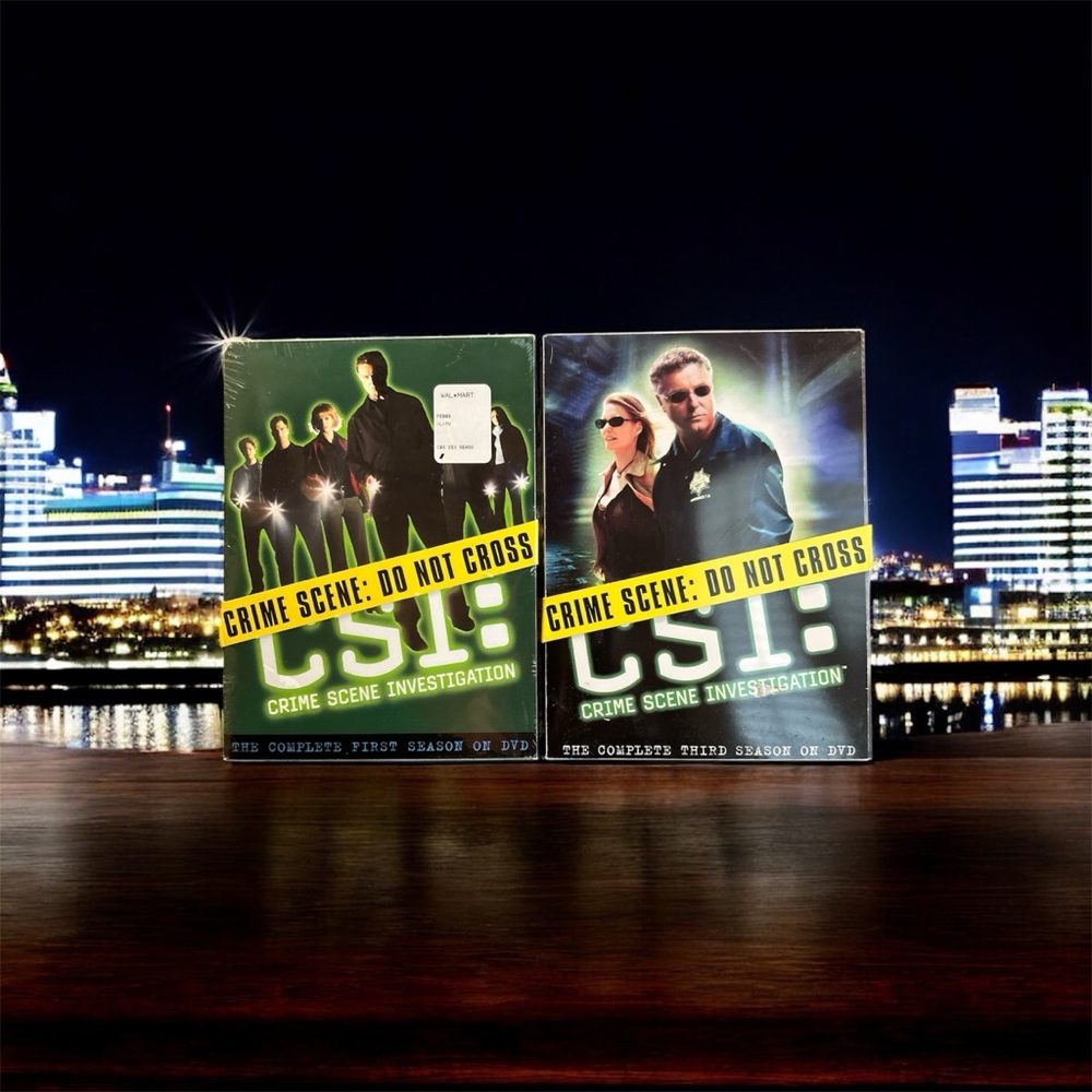 CSI, first & third season DVD